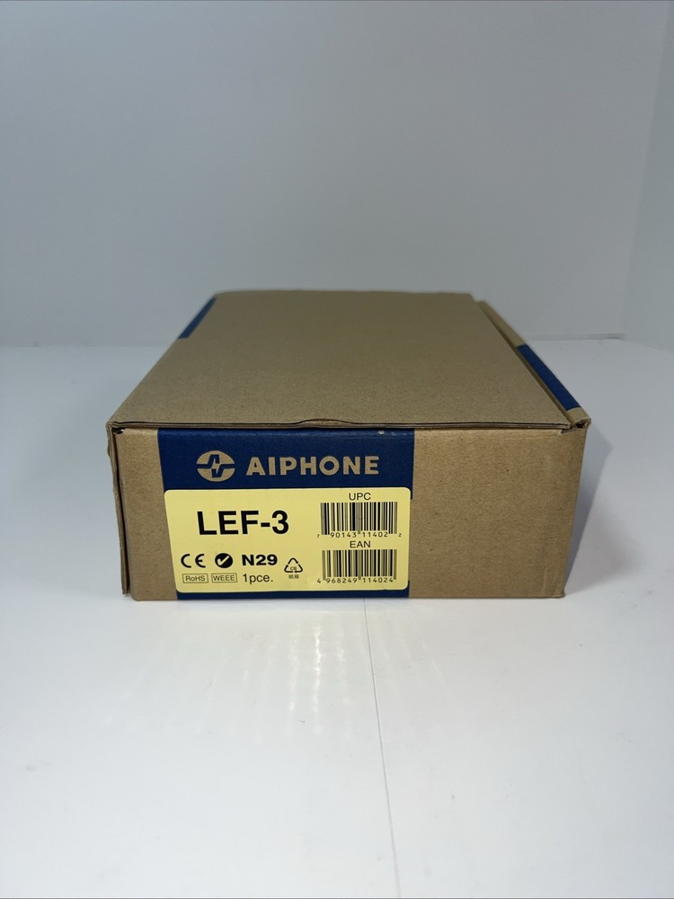 Aiphone LEF-3 Open Voice Selective 3-Call Master New White BK03