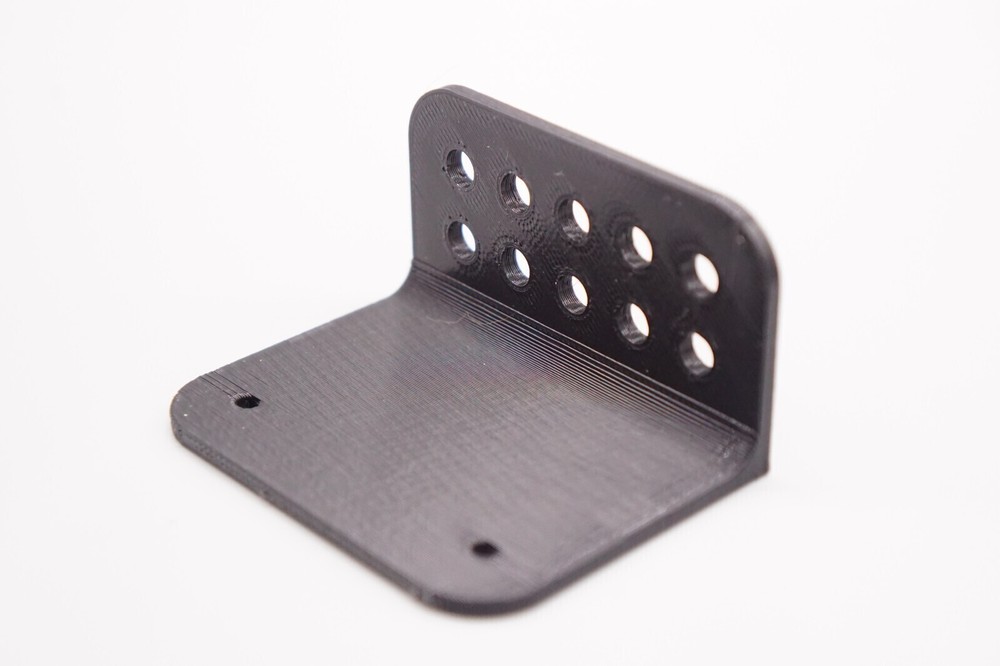 Wall Mount Needle File Holder for Organization/ Storage *Holds 10* (BLACK)