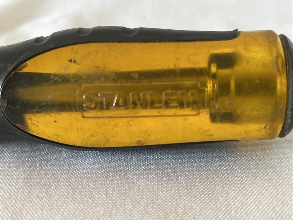 STANLEY HAND WOOD CHISEL 3/4" 18MM EASY GRIP RUBBER HANDLE