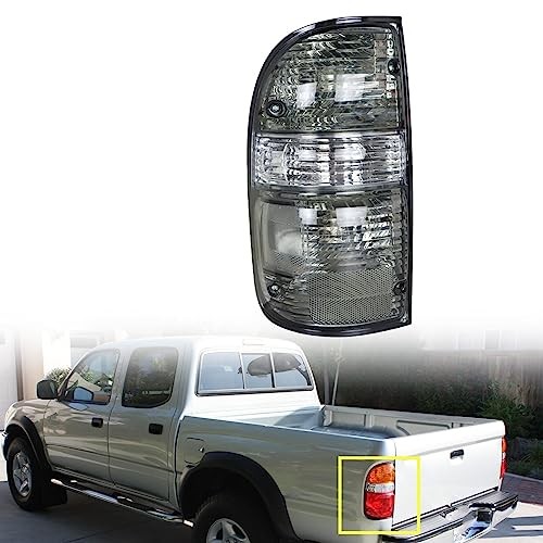 2-Pack Tail Lights Assembly Smoked with Bulbs Driver & Passenger Side