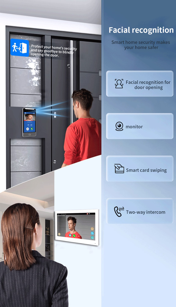 Face Recognition Access Control System,1-32 Unit Apartment Video Intercom System