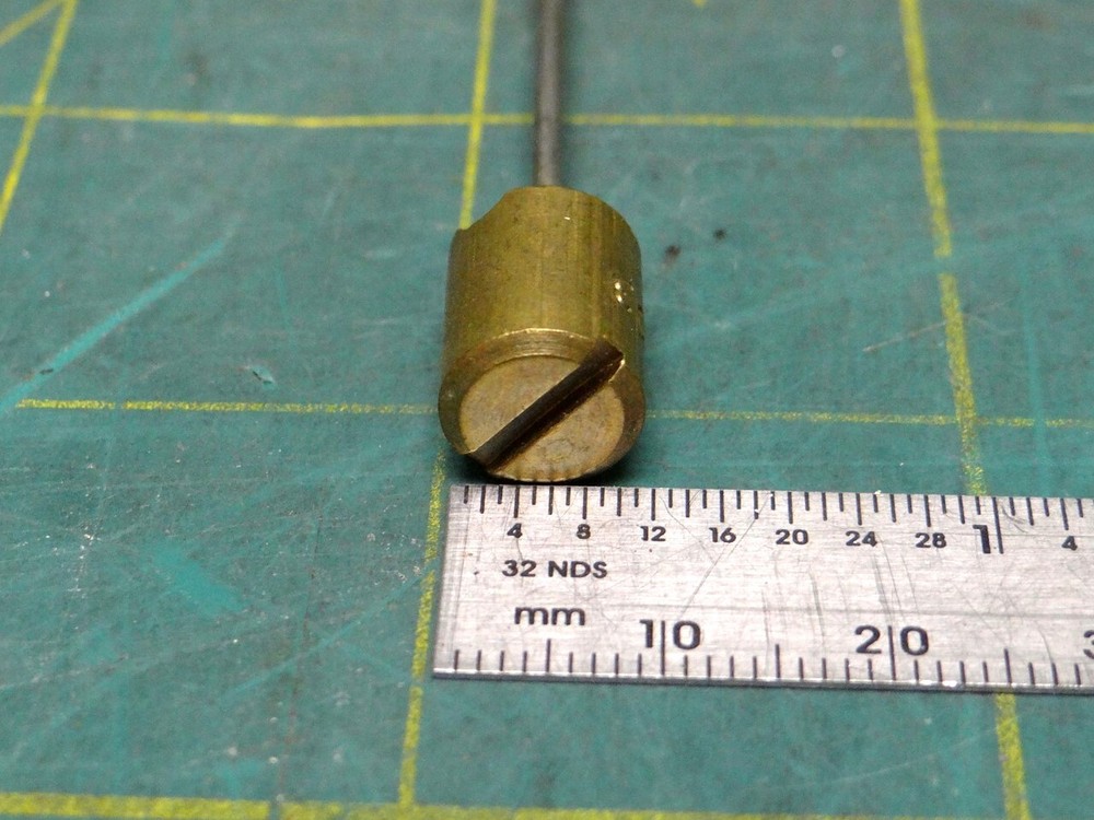 Ray Pressure Snubber Piston Model Number 3, Brass