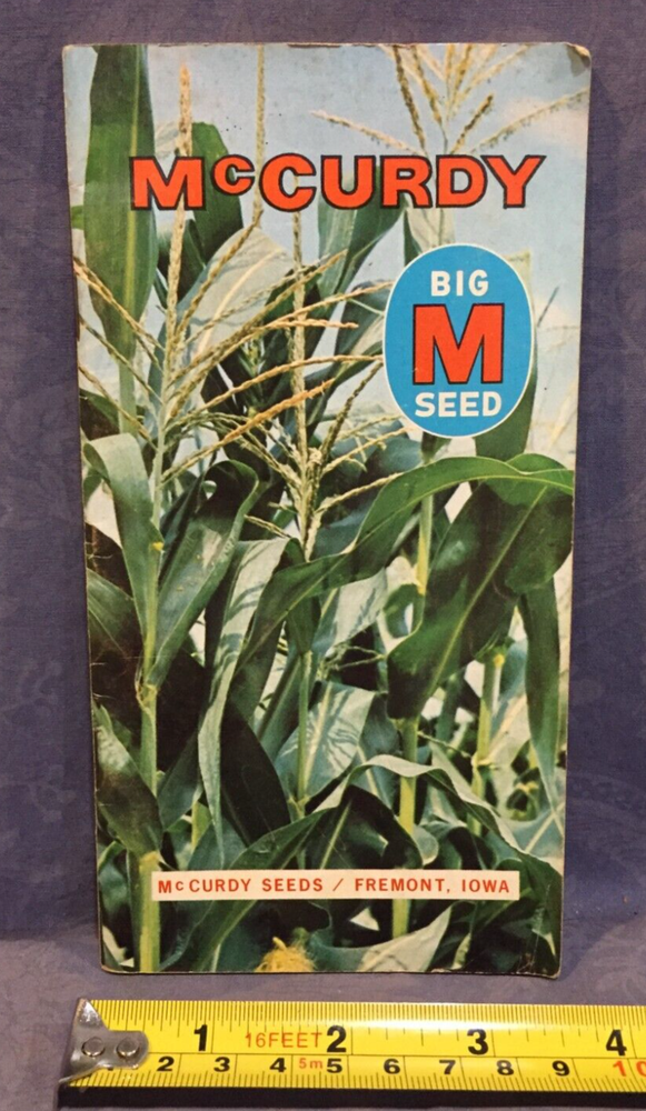 McCurdy "Big M Seed" Seeds Notebook