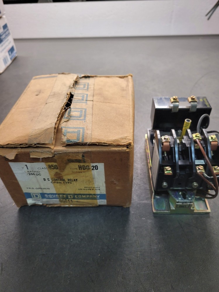 Square D 8501 HD0-20 Control Relay.