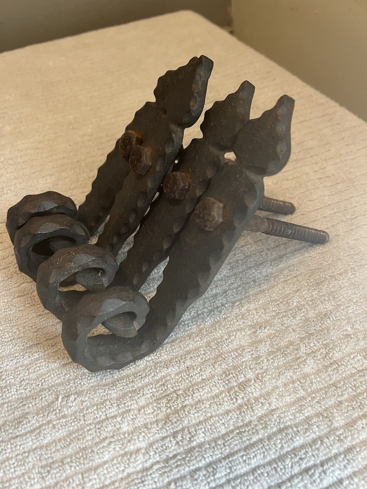 4 Cast Iron Window Shutter Ties