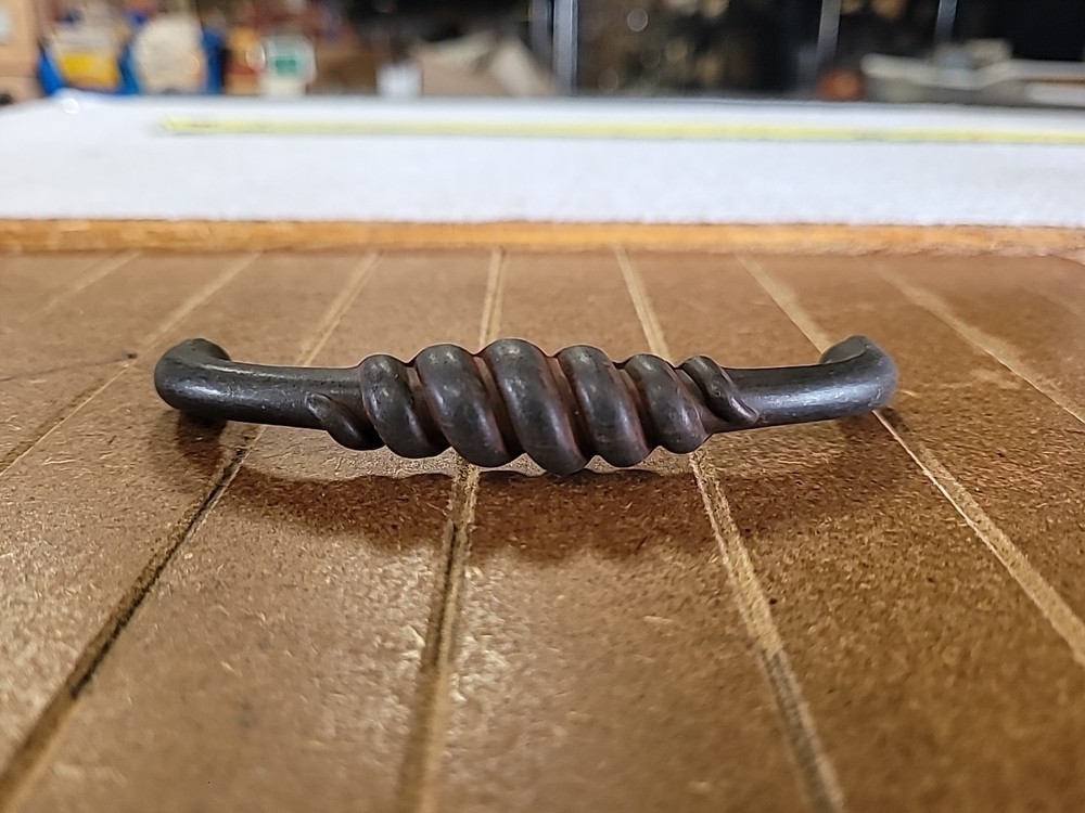 Hickory Hardware Manchester Rustic Iron 3 3/4" (96mm) Ctr Cabinet Pull P2023-RI