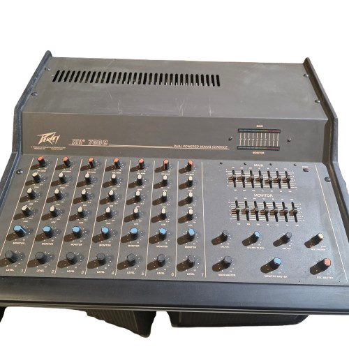 Peavey XR 700 C and Speaker Bundle - Amp Powers On - Untested