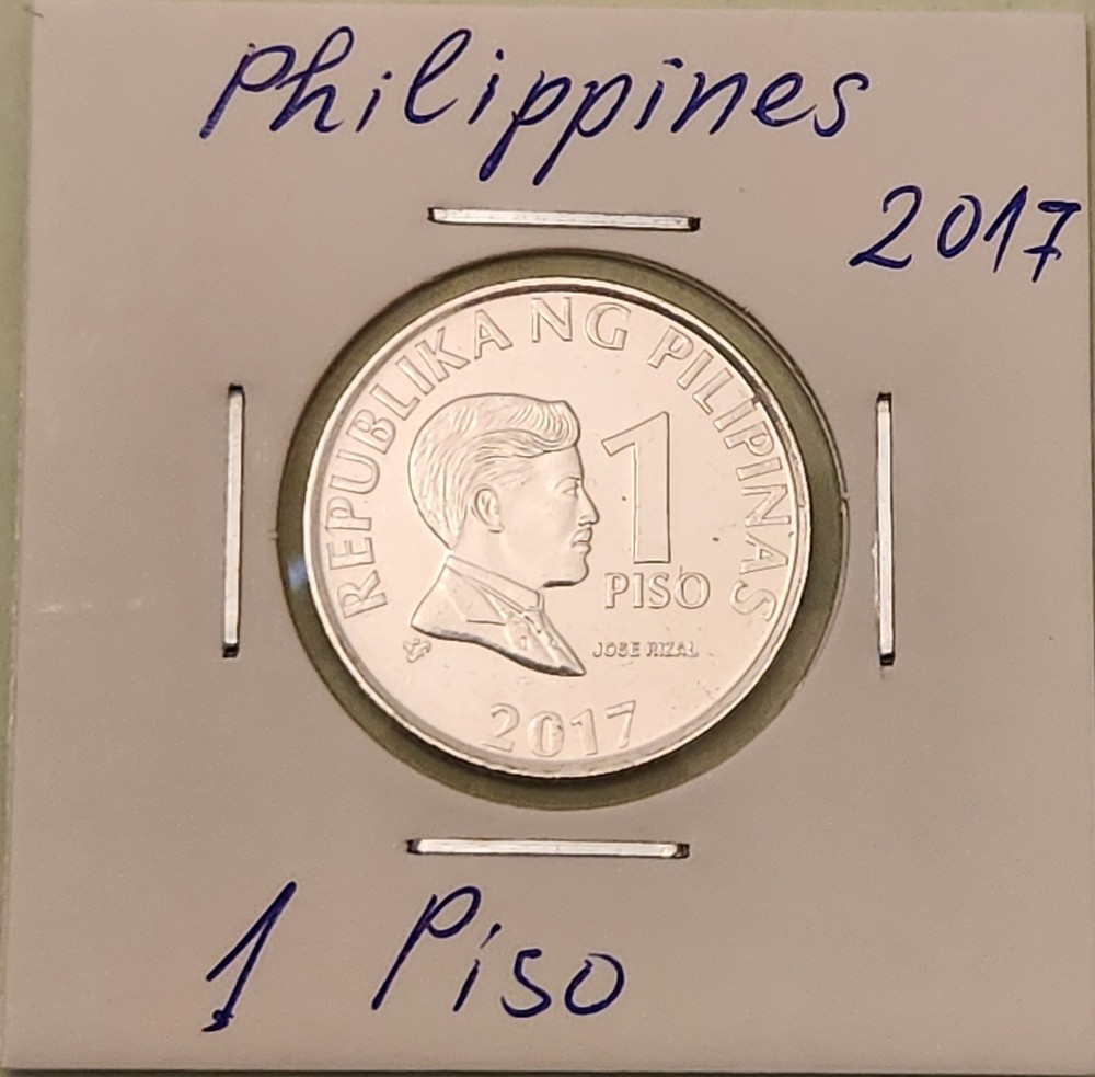 Philippines coin, 1 Piso, 2015 or 2017