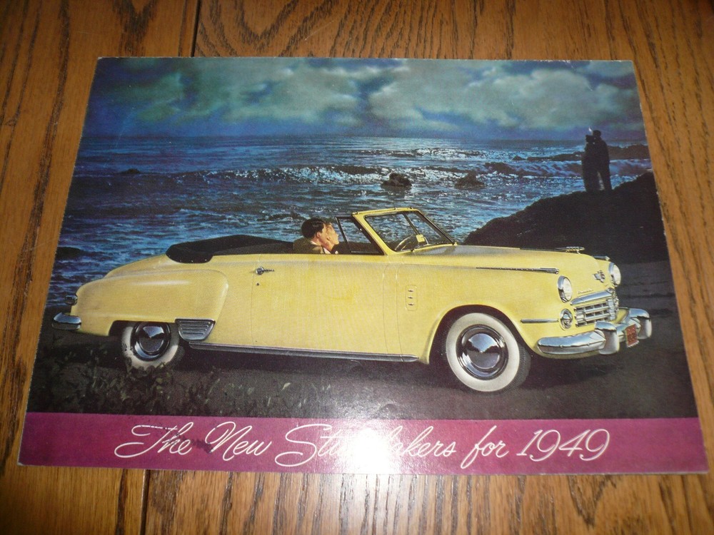 1949 Studebaker Sales Brochure - Vintage