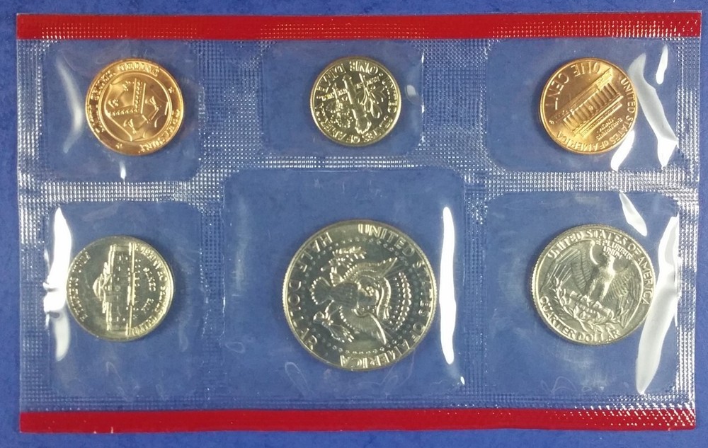 1984 U.S. Mint Set, 10 Coins, Uncirculated (014)