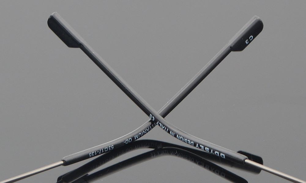 Men's Rimless β Titanium Eyeglasses Frames Rectangular Optical Frame Gunmetal