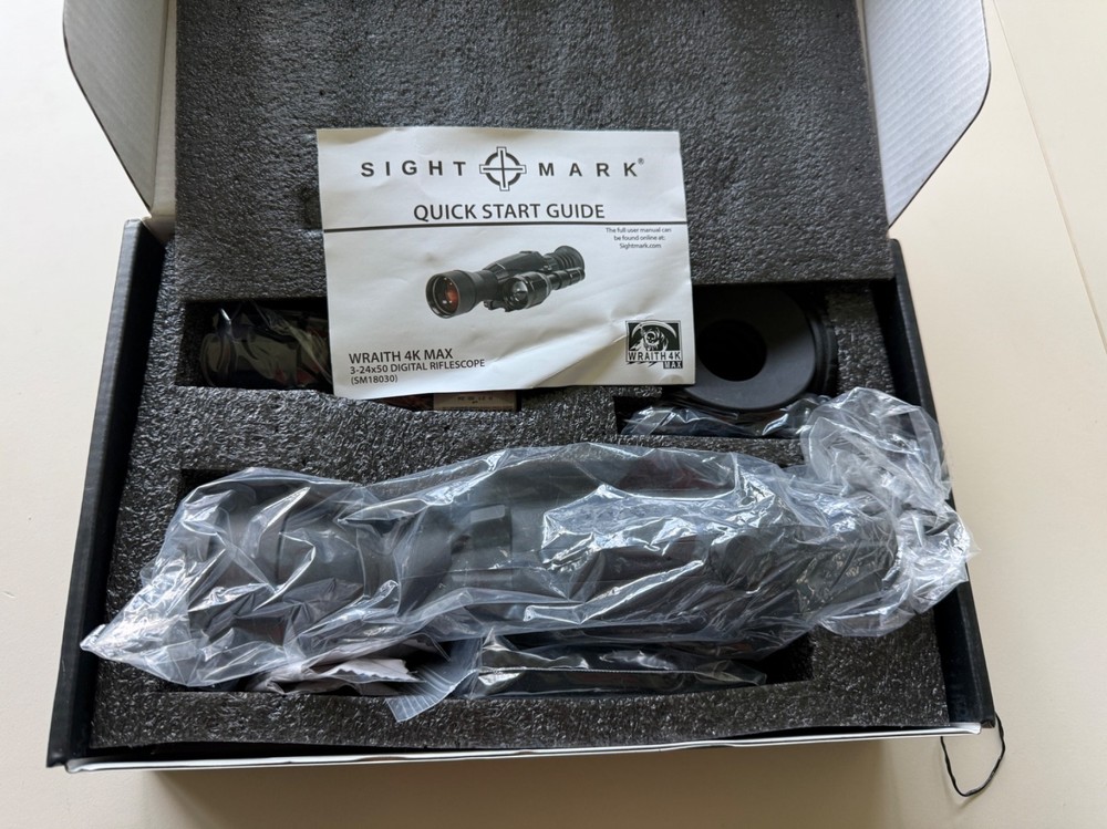 SIGHTMARK WRAITH 4K MAX DAY/NIGHT VISION SCOPE