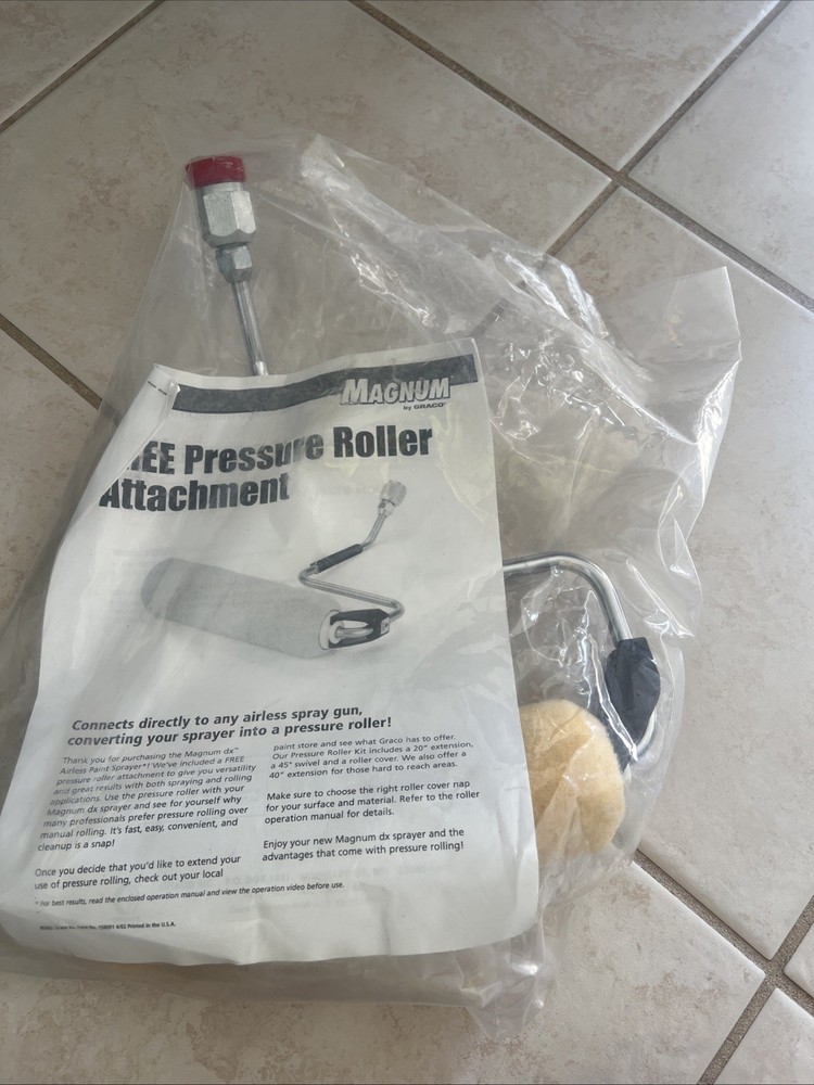 Magnum Pressure Roller  Brand New