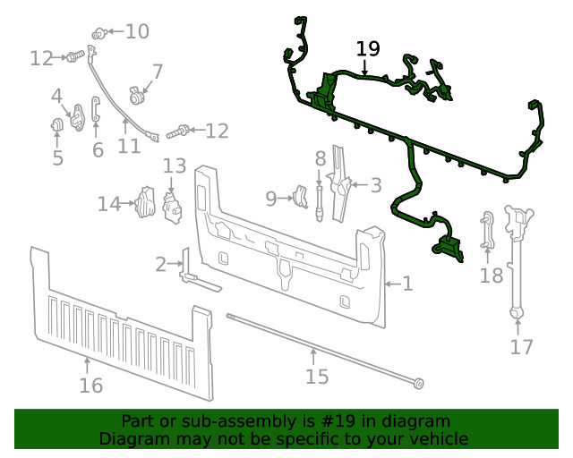 Genuine GM Harness 85583046