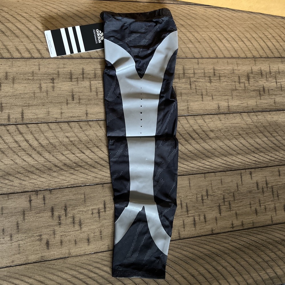 NWT adidas TECHFIT Arm Sleeve BLACK XLT