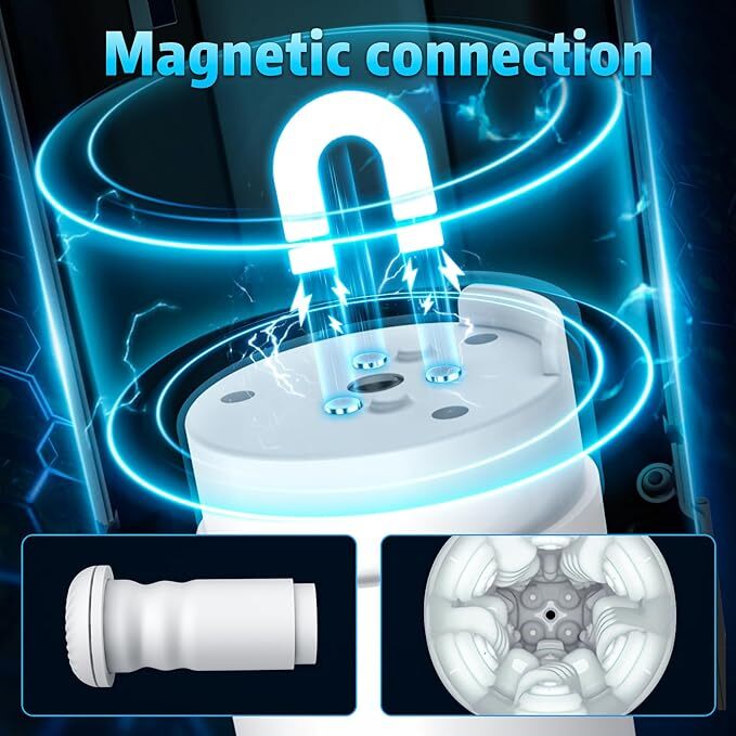 Automatic Male Masturbator Cup Thrusting Heating Vibrator Telescopic Lubricants