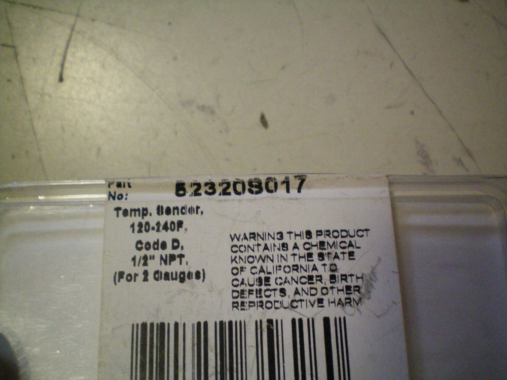 TELEFLEX #52320S017 SENDER , FREE FREIGHT