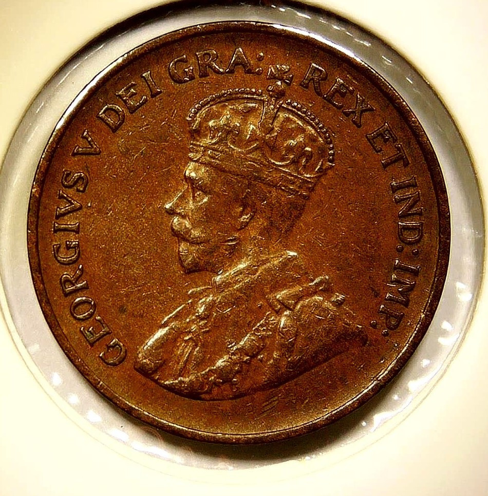 1932 Canada Small Cent King George V