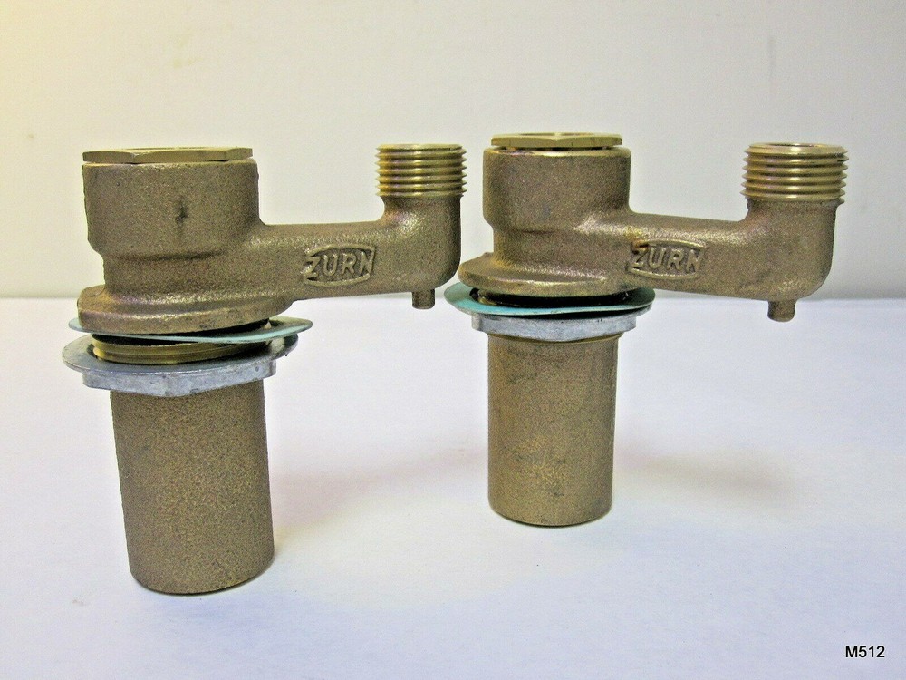 Two (2) Zurn Wilkins Mod Climate Hydrant w/ 90 Degree Inlet p1335-3/4