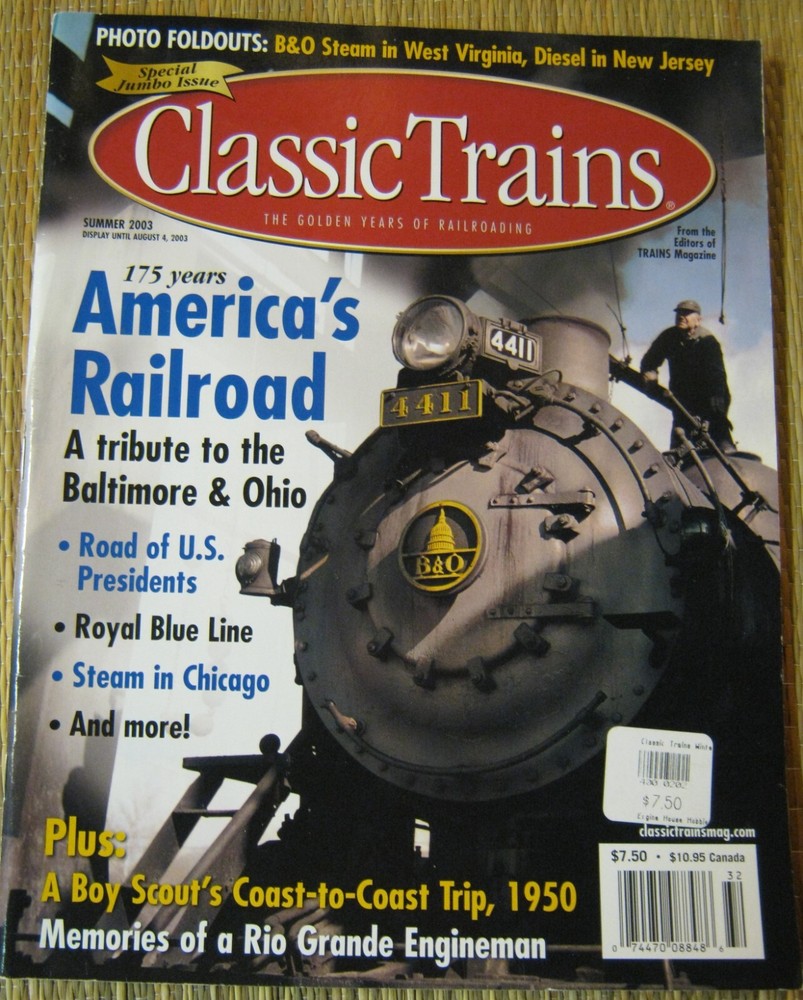Classic Trains Magazine Summer 2003