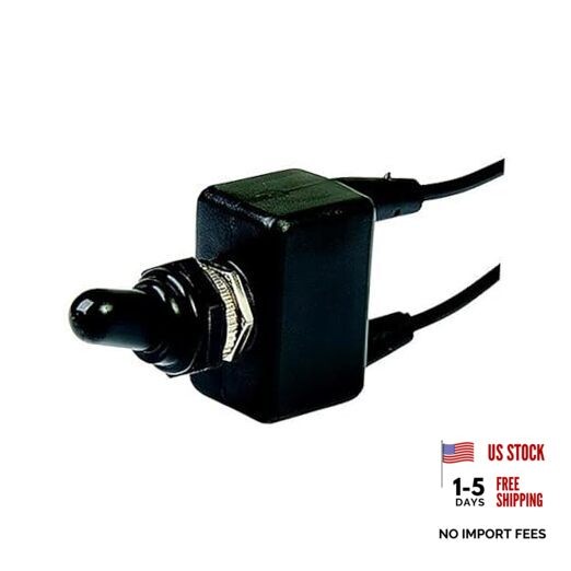 BEP 1002016 SPST PVC Coated Toggle Switch With Wire Leads - Off/On