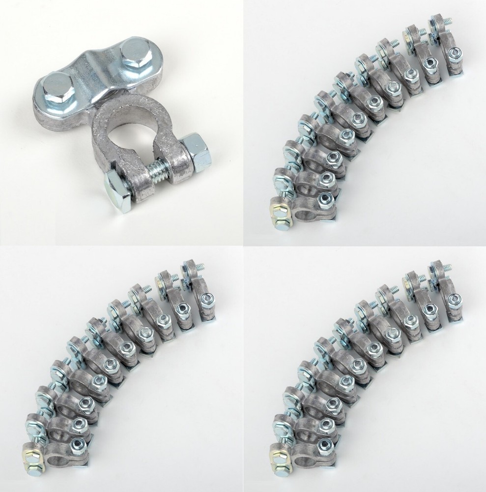 40/20/10/5 Universal Top Post Battery 100% Solid lead terminals  fit to +/- Post