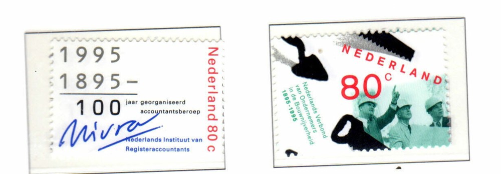NETHERLANDS #880-881 PROFESSIONALS MINT VF NH