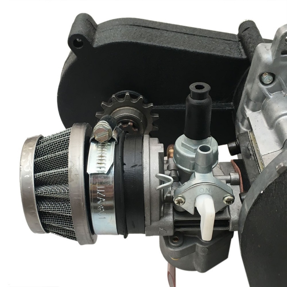 47cc 49CC 2-stroke Engine + Transmission Puller Starter Chain Pocket Rocket Bike