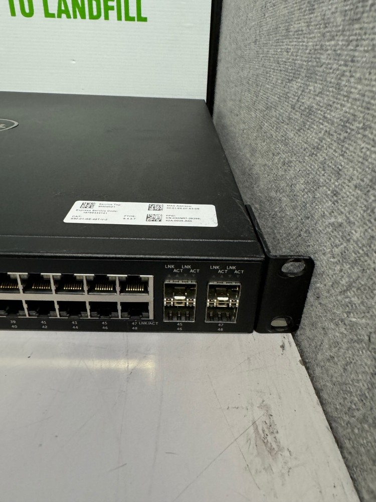 DELL 759-00056-05 FORCE10 S50 50PORT GIGABIT SWITCH STACK MOUNT