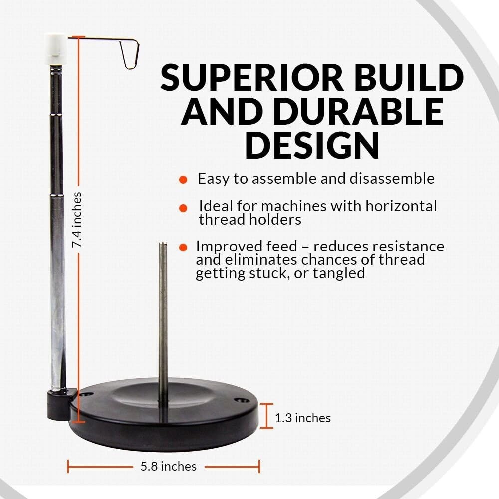 Universal Adjustable Thread Spool Holder - Durable & Cost-Effective Solution
