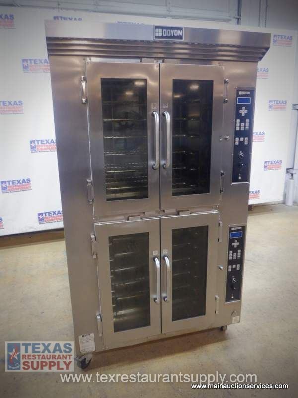 Doyon CA12 Electric Double Stack Convection Bakery Bread Oven