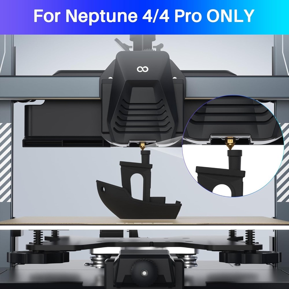 ELEGOO Multi Size Brass Nozzles for Neptune 4 & 4 Pro 3D Printer