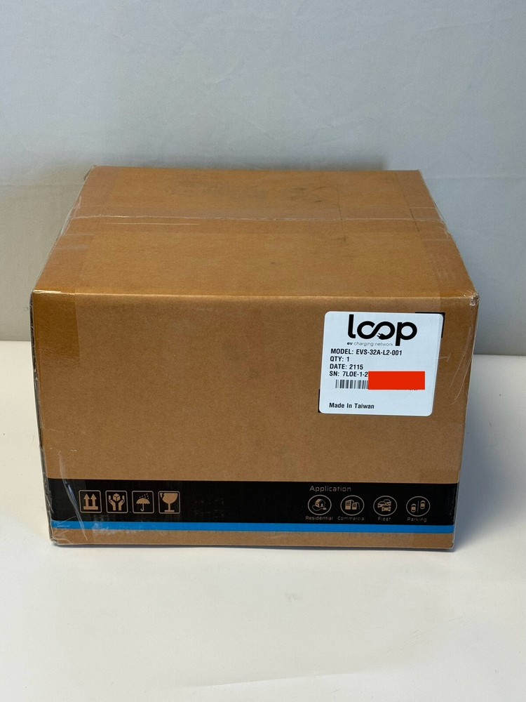Loop EV-Flex Electric Vehicle 32A Level 2 Networked Charging Charger Station