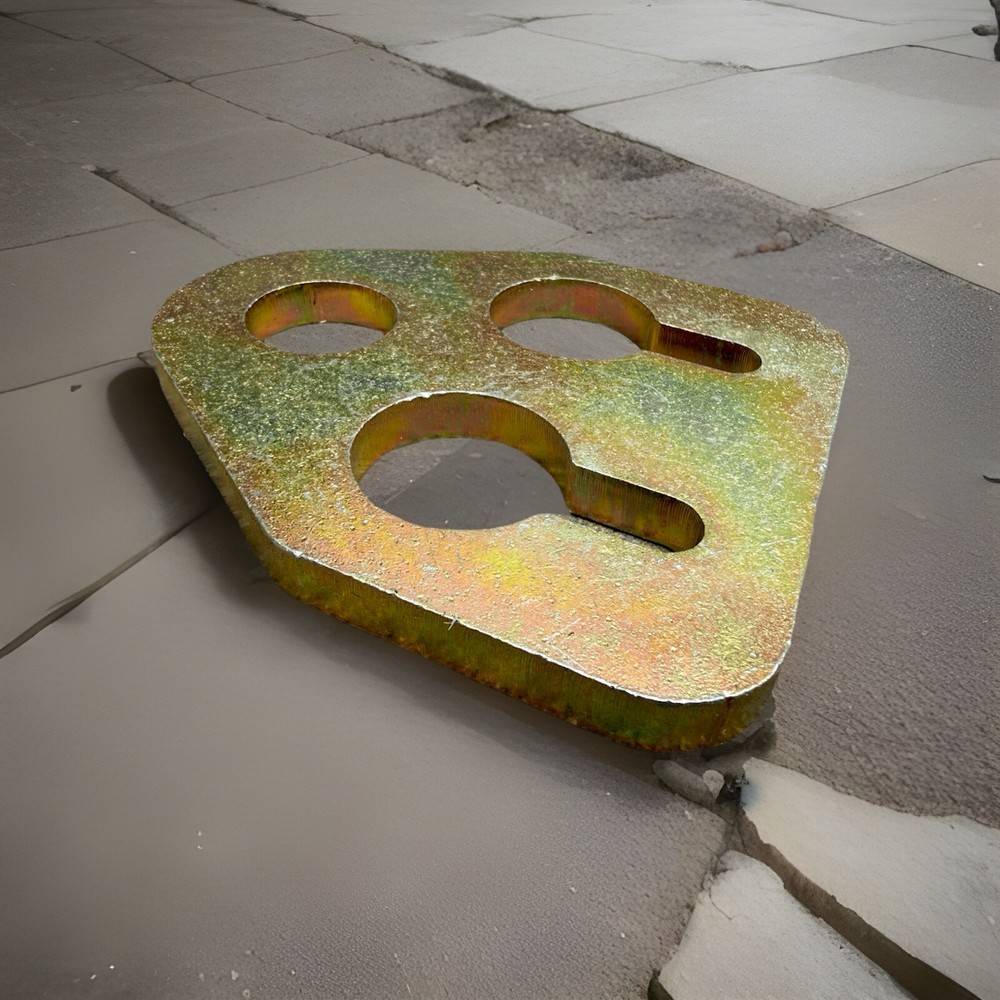 Auto Body Frame Multi-purpose Chain Grab Lock Twin Chain Lock Pulling Plate