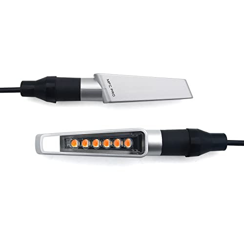 Mini Led Turn Signal Lights () Sequential Sliver-2pcs