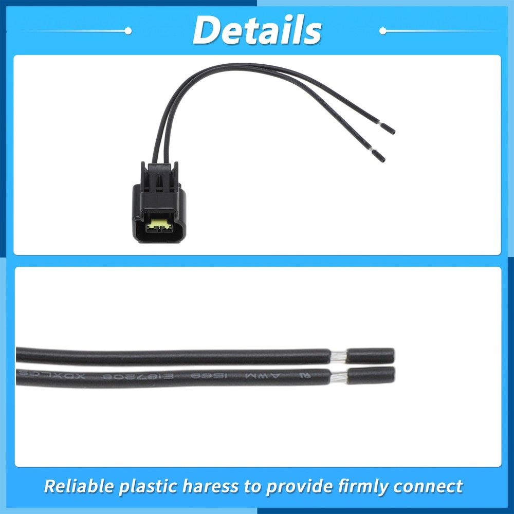 2Pcs Camshaft Position Sensor Connector Plug harness for Ford