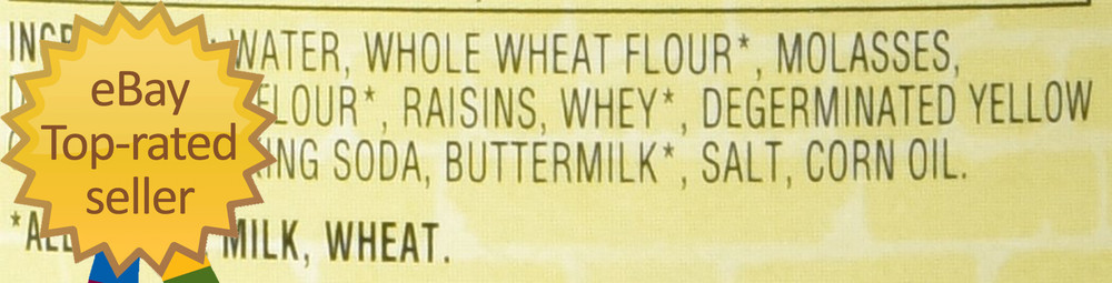 B & M BREAD BROWN RAISIN, 16 Oz (Pack of 2)
