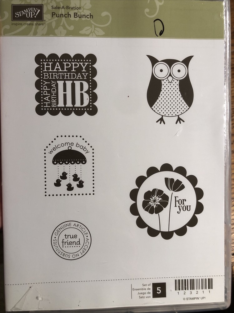 Stampin’ Up! Punch Bunch Stamp Set