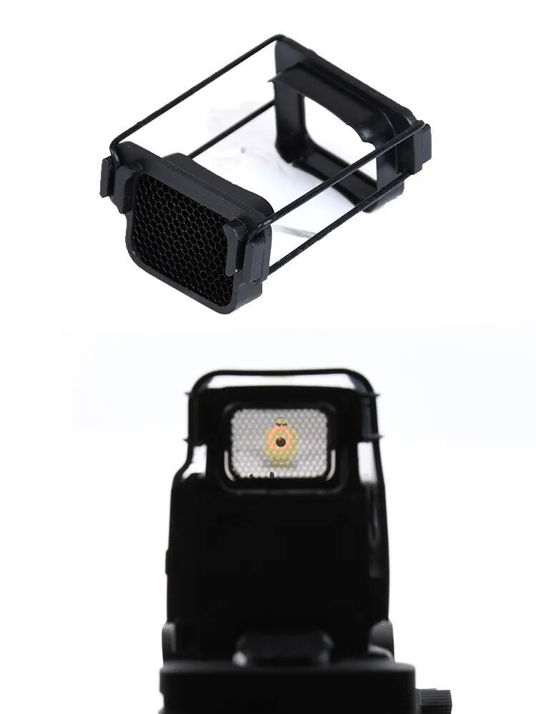 Tactical Airsoft Killflash Protective Len Metal Mesh Red Dot Sight Protector