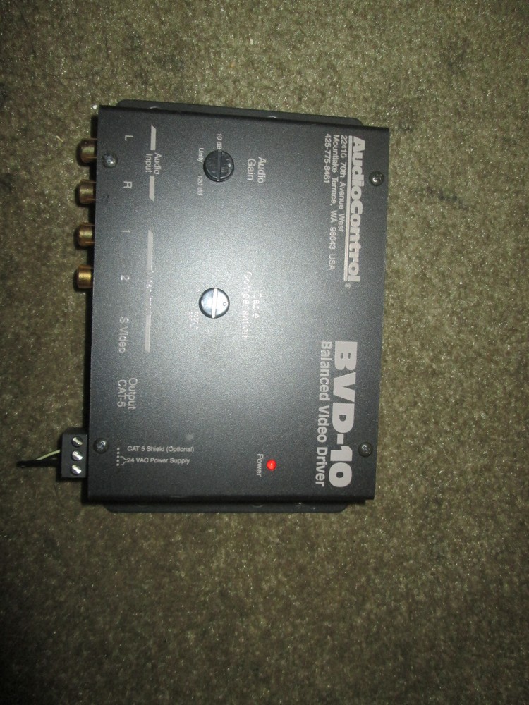 AudioControl BVD-10 Balanced Video Driver