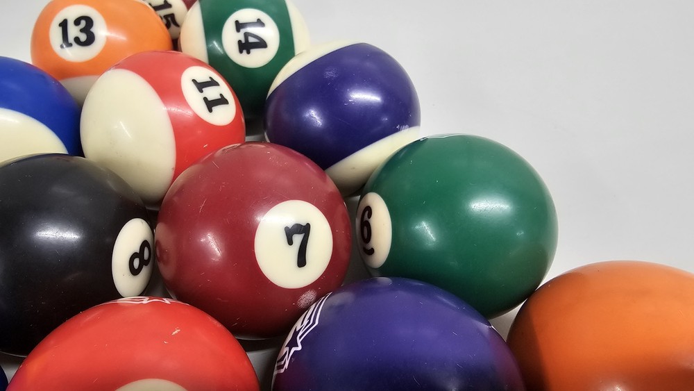 Matco Tools Billard Ball Set USED POOL BALLS