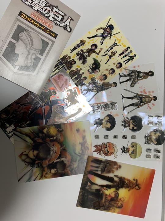 Attack on Titan Blu-ray 6 Seal Set
