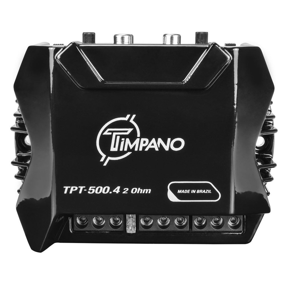 Full Range Class D Car Amp - 4 Channel 500W Mini Stereo