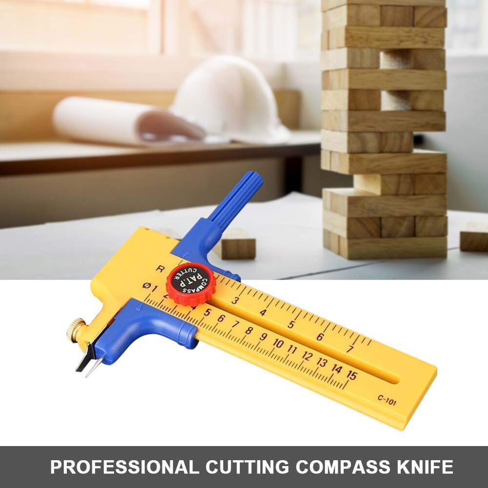 Circle Compass Cutter 150mm Cut Paper Leather Card Art Craft Tools Adjustable