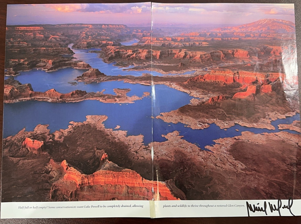 MICHAEL MELFORD REAL Hand Signed Original 8.5x14