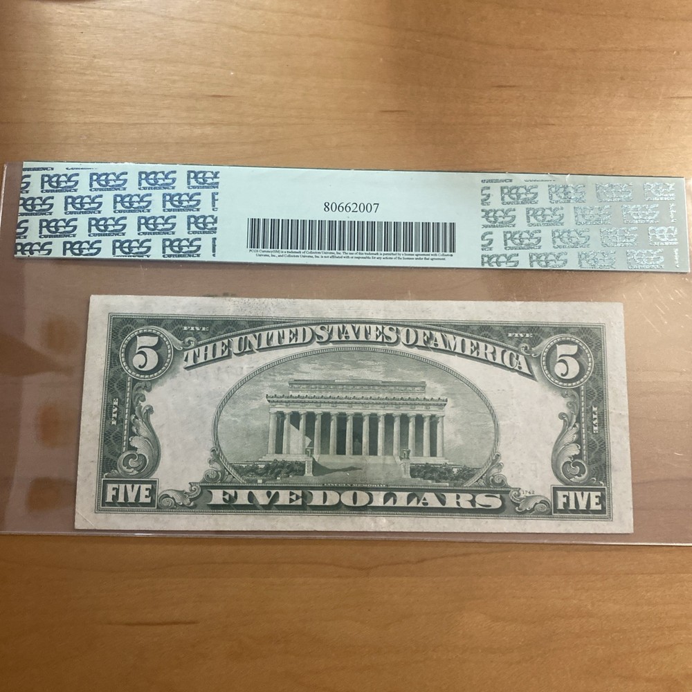 PCGS 1934C $5 Bill PPQ