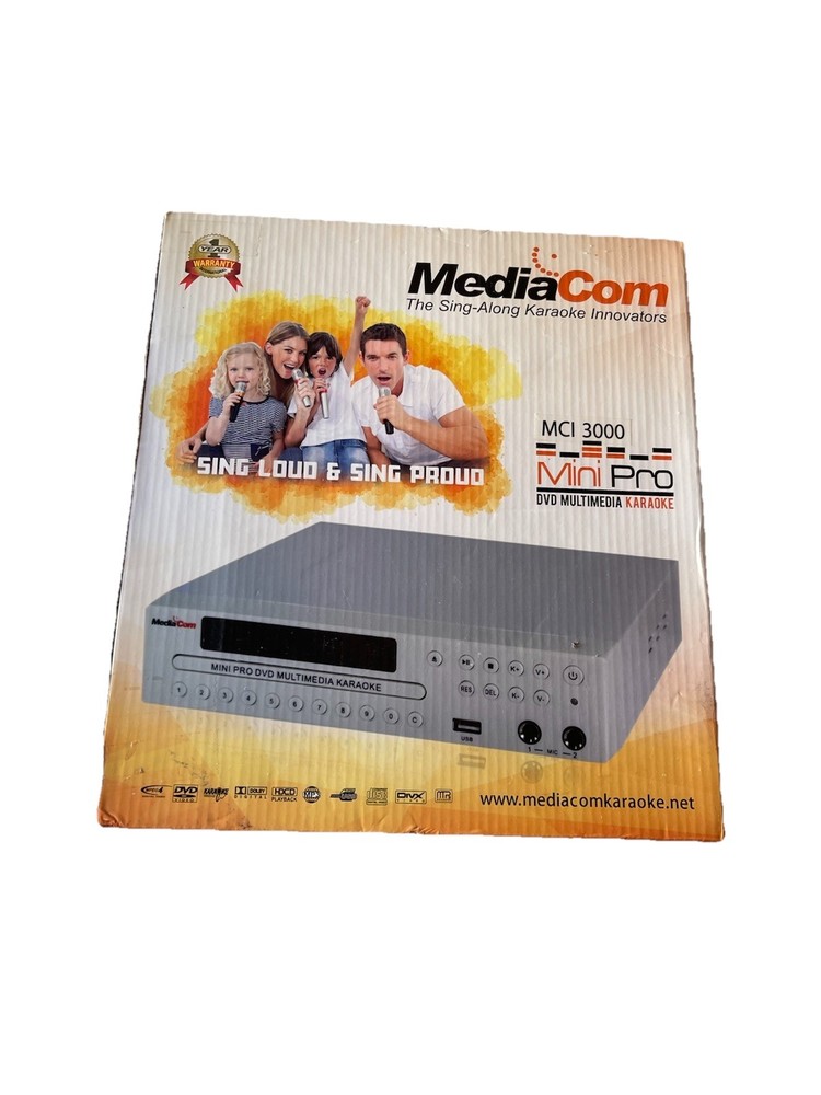 MediaCom MCI 3000 Mini Pro DVD Multimedia Karaoke system