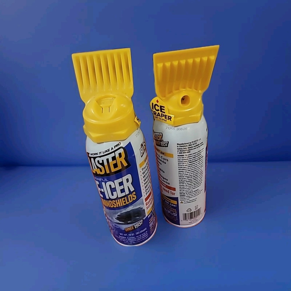 2 BLASTER- POWERFUL DE-ICER-for windshields & more in descriptio- melts ice fast