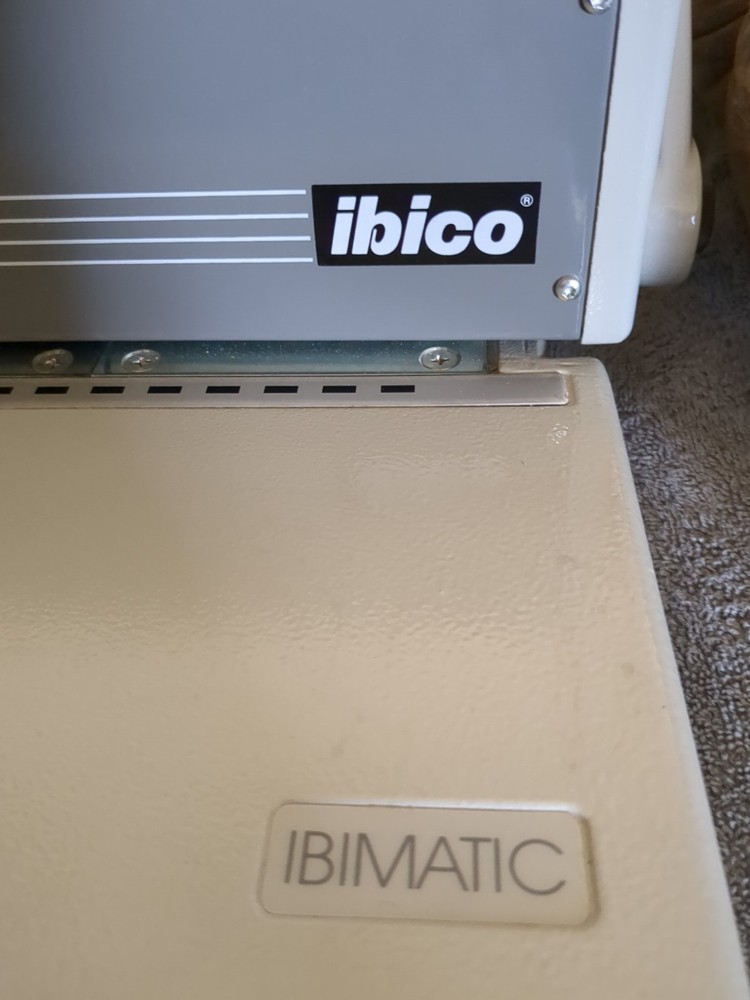 Ibico Ibimatic Plastic Comb Binding System Used Great Condition Switzerland