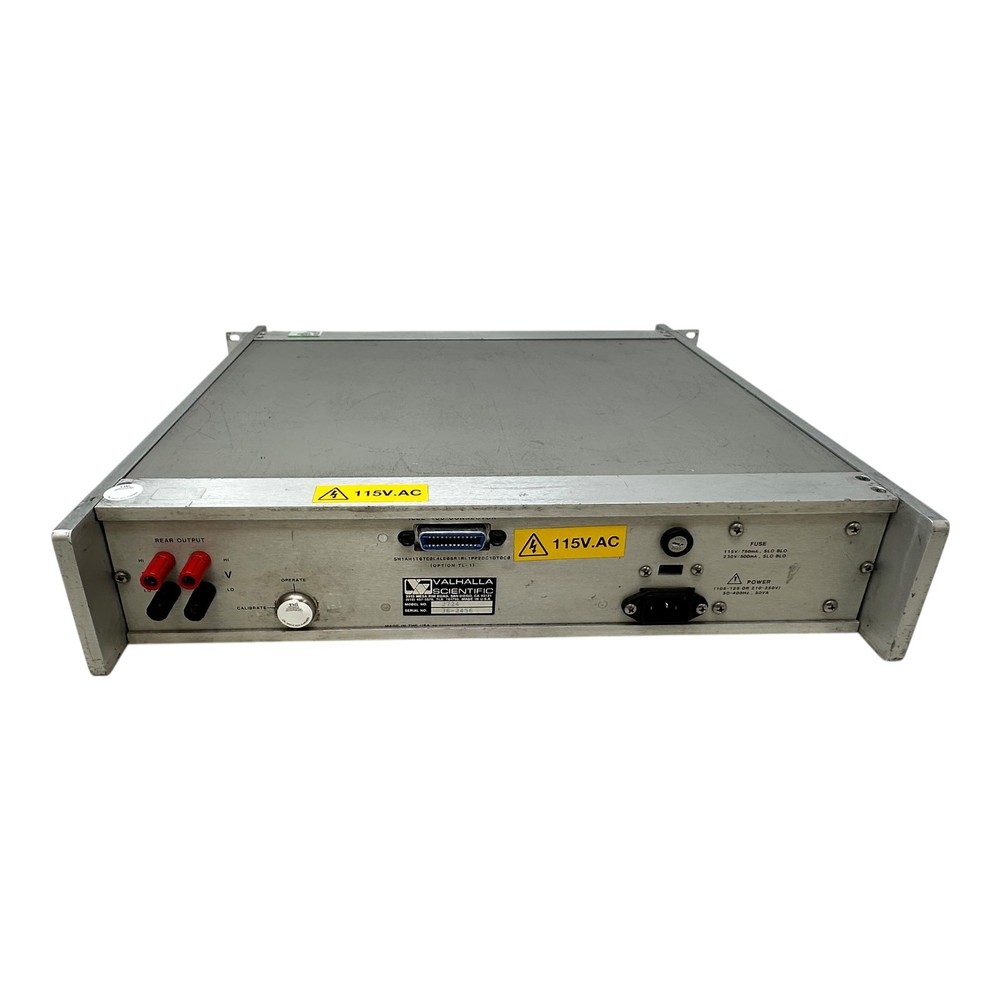 VALHALLA SCIENTIFIC 2724A RESISTANCE STANDARD ***CALIBRATED***
